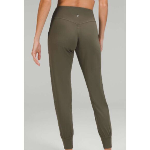 Lululemon Joggers Align High-Rise Full Length Army Green Size 2 NWOT Pants - Picture 5 of 11